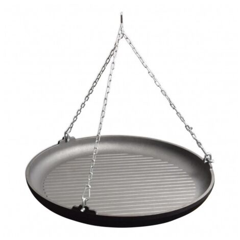 Padella in ghisa per treppiede Ø63cm per griglia sospesa (1/3)