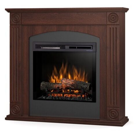 Caminetto Elettrico Da Pavimento A Libera Installazione A LED - Rovere 23"- 107x100x29 - ATRATO (1/5)