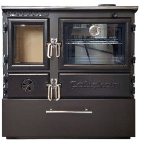 Stufa a legna indipendente con forno - 214 3D Box (1/5)