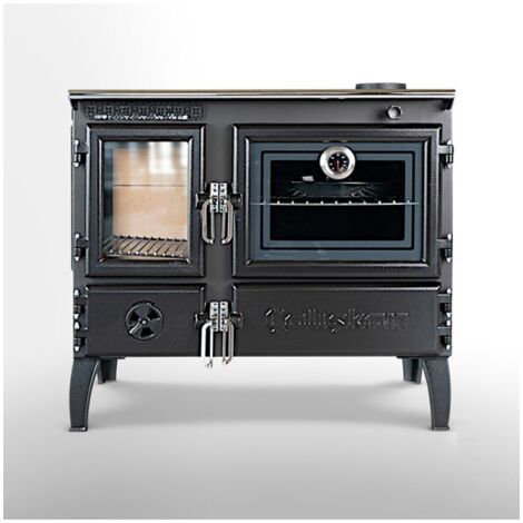 Stufa a legna indipendente con forno - 214 3D (1/5)