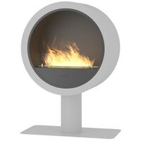 INCYRCLE STAND - Biocamino Da Pavimento Freestanding, bianco
