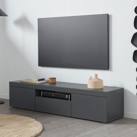 Mobile porta TV SKEMA Antracite Opaco disponibile in 3 misure (1/4)