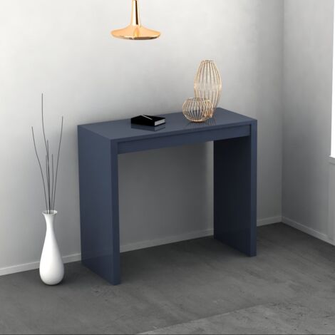 Consolle Deep allungabile colore Navy laccato lucido o opaco 3 mt