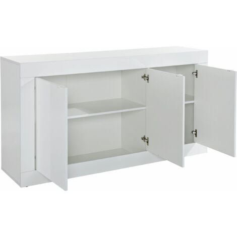 Madia Color Linea Fancy finitura Bianco lucido con Serigrafia