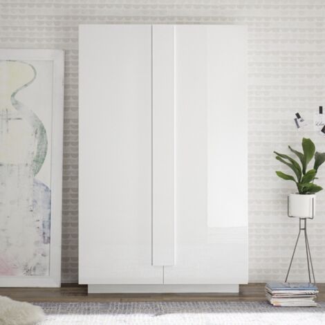 Credenza 2 ante linea Sax in finitura Bianco Lucido (1/5)