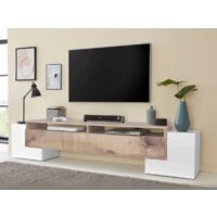 Porta tv Eros linea Comat in finitura Pero