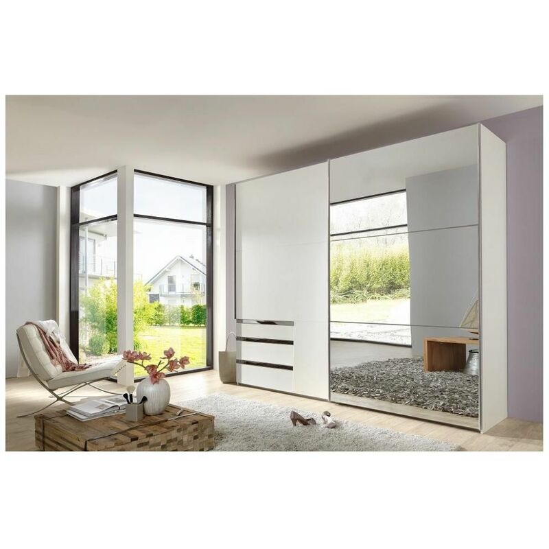 Spirich Home Meuble d'angle avec 2 portes et étagères, meuble de rangement  d'angle autoportant pour salle de bain, cuisine, salon ou chambre à