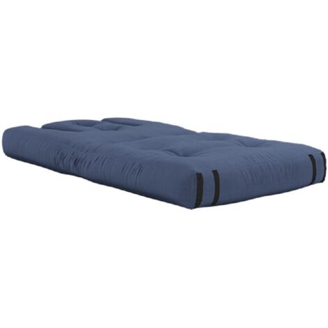 Bouton mat polyester Bleu marine