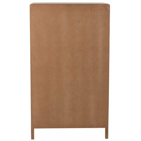 Armoire TSARA - 2 portes en bois naturel