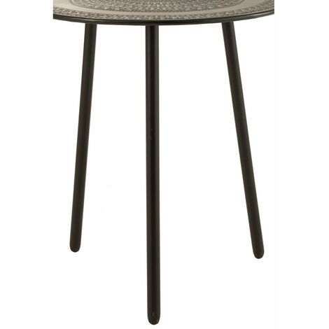 The Home Deco Factory Lot De 2 Tables Gigognes Rondes En Acacia