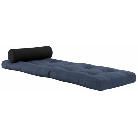 Coussin De Sol-Futon Rona 40X40 Bleu Marine Et Blanc | Leroy Merlin