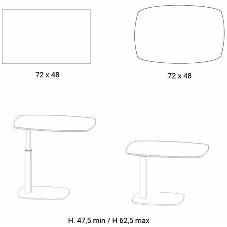 Ozzio SERVUS Table Dinette en Marbre Calacatta Gold Brillant avec ...