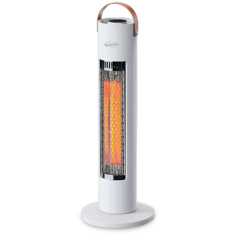 Stufa Carbonio Parabola elettrica basso consumo con timer oscillante 900W  124 cm