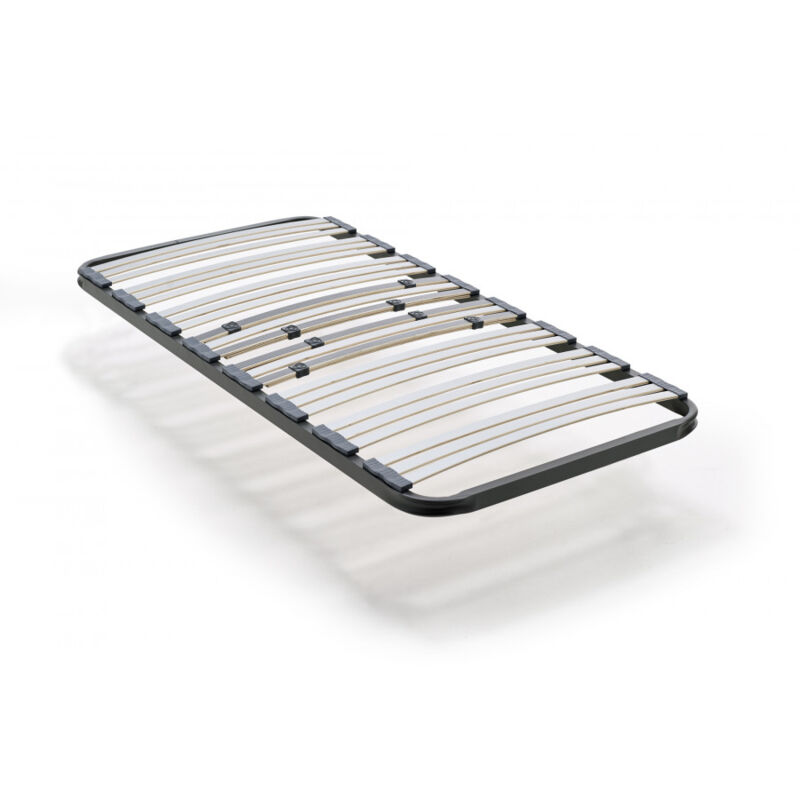 Somier multilaminas con reguladores lumbares sin patas 90X180