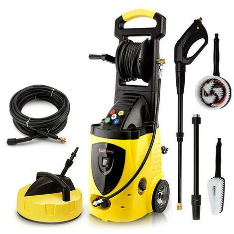 Electric Pressure Washer WILKS Rx550i 262 Bar 3800 PSI Power Jet Wash for Patio Car Driveway and Garden Cleaner - 2 Year Warranty
