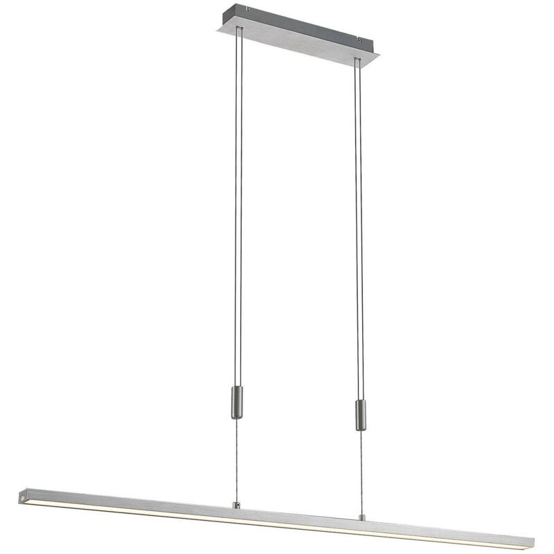 Homefire Suspension LED Moderne à Intensité Variable - Aluminium Et Fer