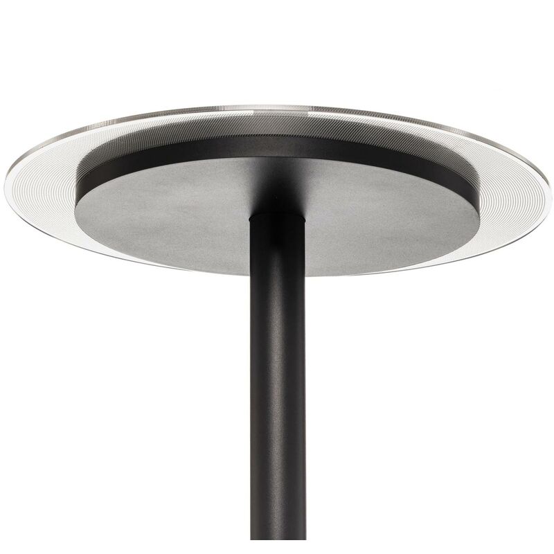 Tamilo - lampadaire de bureau LED argenté