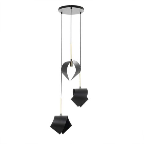 Suspension à intensité variable 'Mikolay' en métal pour salon & salle à manger (1/5)