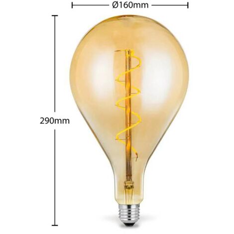 Lampe LED à économie d'énergie 10 W, lumière blanche chaude, intensité