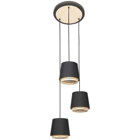 Suspension à intensité variable 'Ananya' en métal pour salon & salle à manger (1/2)