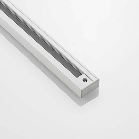 Spot LED GU10 Orientable – Blanc Mat, Pour Rail, Sans Ampoule, Dimensions Ø60 X 144 Mm, IP20
