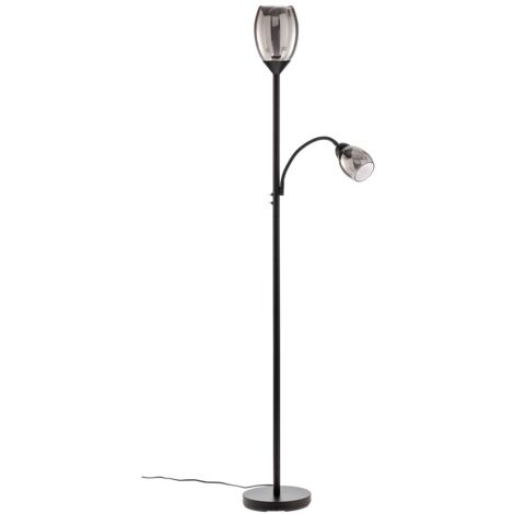 Lampadaire 'Irmino' en métal pour salon & salle à manger