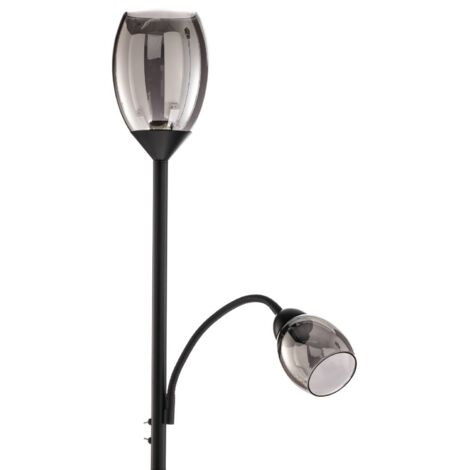 Lampadaire 'Irmino' en métal pour salon & salle à manger
