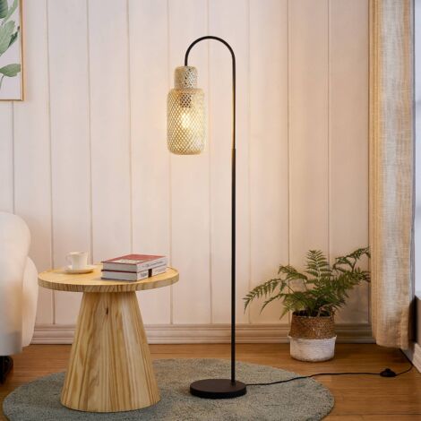 Lampadaire 'Venora' en métal pour salon & salle à manger