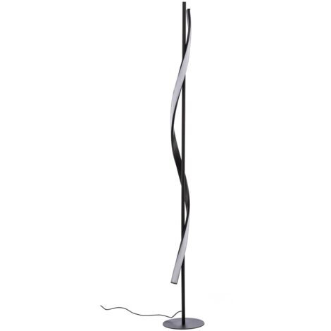 LED Lampadaire à intensité variable 'Munja' en métal pour salon & salle à manger