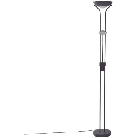LED Lampadaire à intensité variable 'Josefin' en métal pour salon & salle à manger