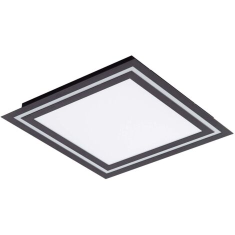 LED Plafonnier à intensité variable 'Leicy' en métal pour salon & salle à manger (1/5)
