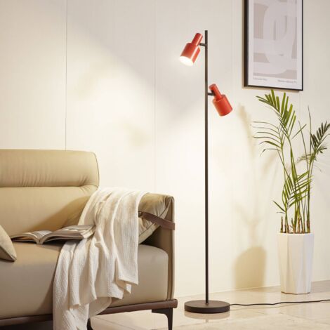 Lampadaire 'Ovelia' en métal pour salon & salle à manger