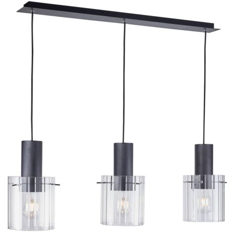 Suspension en verre à intensité variable 'Eirian' en métal pour salon & salle à manger (1/5)