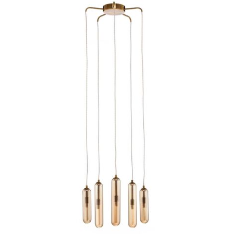 Suspension en verre à intensité variable 'Freylin' en verre pour salon & salle à manger (1/5)