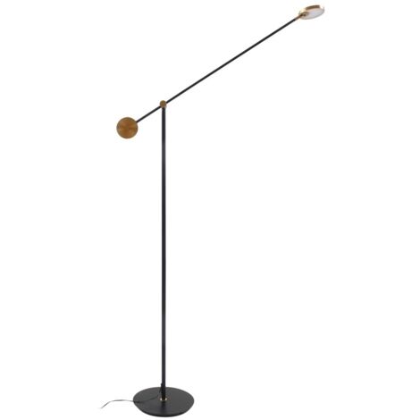 LED Lampadaire à intensité variable 'Adomas' en métal pour salon & salle à manger