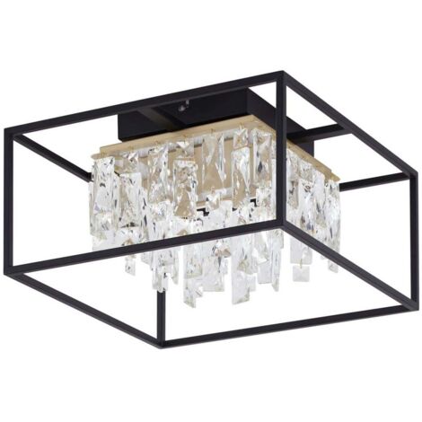 LED Plafonnier à intensité variable 'Kassi' en métal pour salon & salle à manger (1/5)