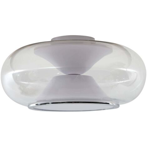 LED Plafonnier 'Orasa' en verre pour salon & salle à manger (1/5)