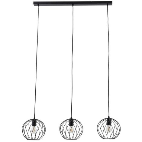 Suspension à intensité variable 'Danika' en métal pour salon & salle à manger (1/5)