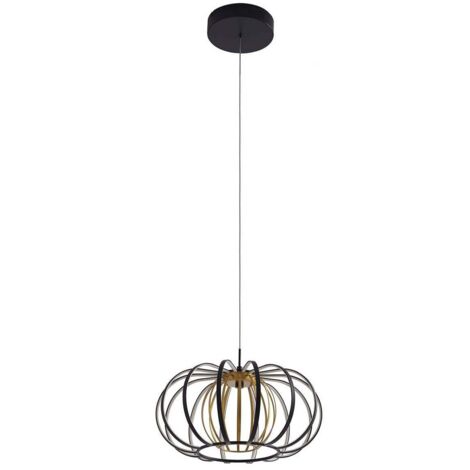 LED Suspension à intensité variable 'Birger' en métal pour salon & salle à manger (1/5)