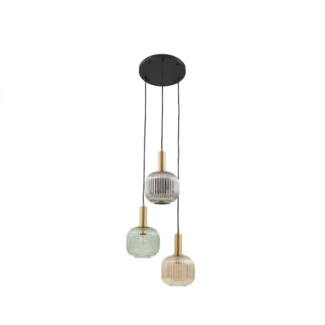 Suspension à intensité variable 'Dorotoe' en verre pour salon & salle à manger (1/5)