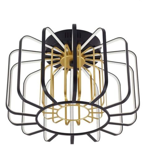 LED Plafonnier à intensité variable 'Birger' en métal pour salon & salle à manger (1/5)