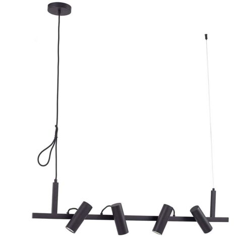 Suspension à intensité variable 'Lysias' en métal pour salon & salle à manger (1/5)