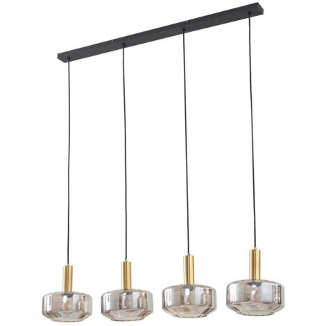 Suspension en verre à intensité variable 'Hildur' en verre pour salon & salle à manger (1/5)