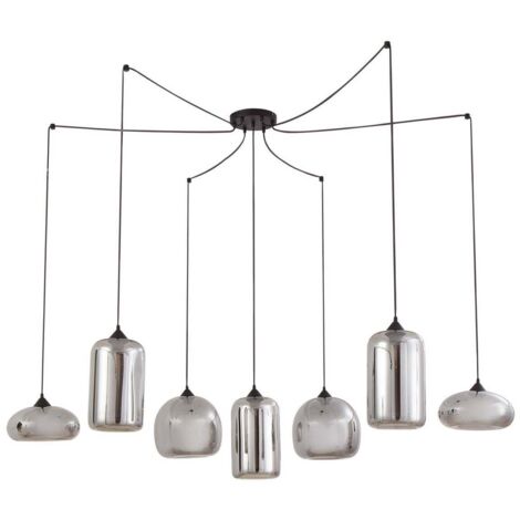 Suspension en verre à intensité variable 'Marla' en verre pour salon & salle à manger (1/5)