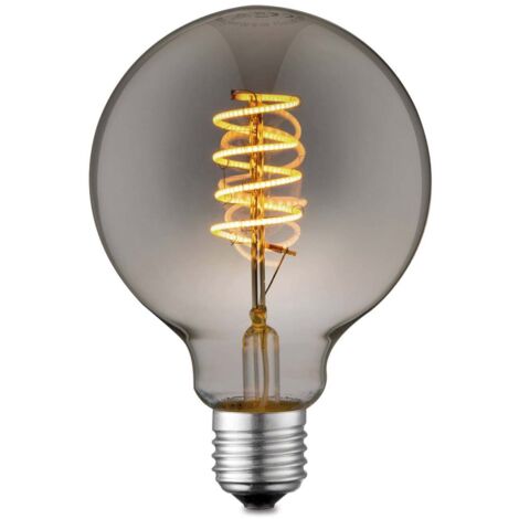 LED Ampoule E27 à intensité variable 'E27 G95 LED 4W' en verre (1/5)