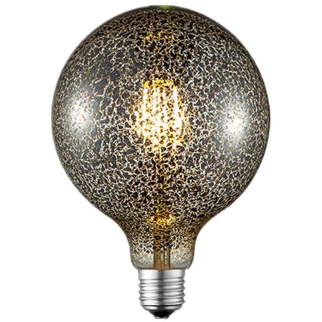 LED Ampoule E27 à intensité variable 'E27 4W LED-Globe' en verre (1/2)