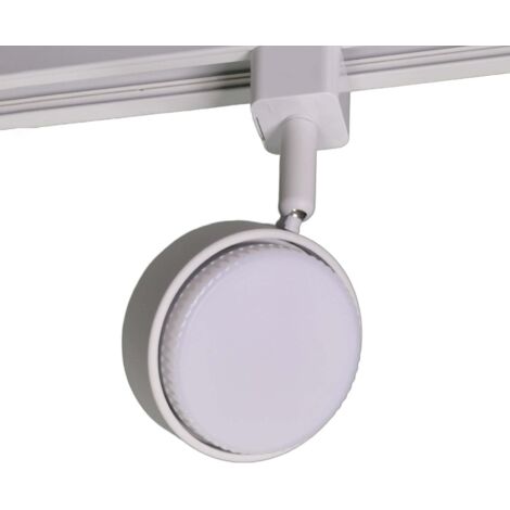 Luminaire sur rail électrique à intensité variable 'Jardani' en aluminium pour bureau (1/5)
