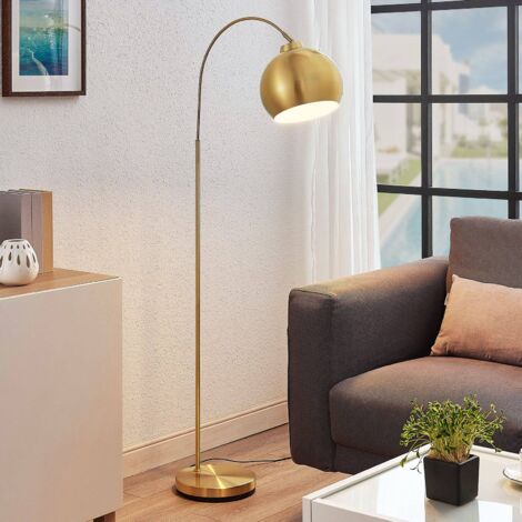 Lampadaire 'Moisia' en métal pour salon & salle à manger
