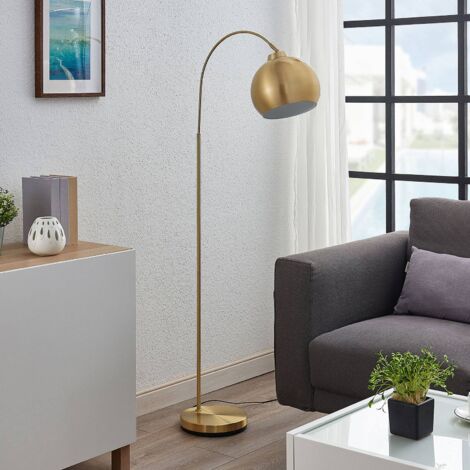Lampadaire 'Moisia' en métal pour salon & salle à manger