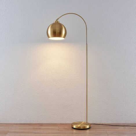 Lampadaire 'Moisia' en métal pour salon & salle à manger